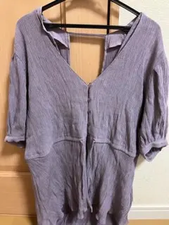 w closet 薄手 トップス （紫）のサムネイル