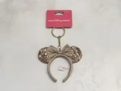 【最終値下げ】東京ディズニーランド ミニーカチューシャキーホルダー