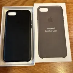 iPhone 7 se Leather Case ブラック