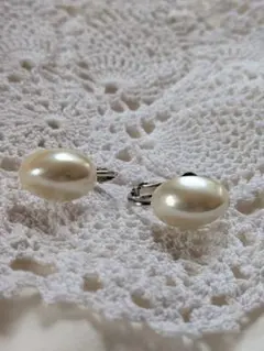 ヴィンテージ　真珠、パール系イヤリング
