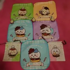 COCOS×ちいかわキーホルダー３点・タオル５点・巾着２点の全10点セット