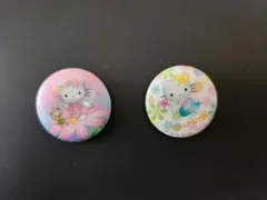 ハローキティ ピンバッジ 2個セット