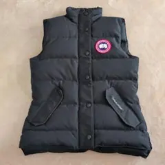 【美品】カナダグース ブラック ダウンベスト　レディース　XS
