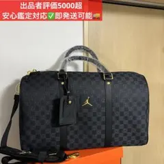 JORDAN BRAND MONOGRAM DUFFLE BAG BLACK