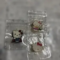 ハローキティ ピンバッジセット　韓国