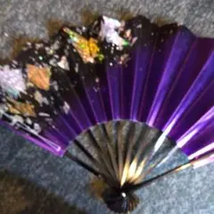 和楽器バンド　雨の感情論　紫色 舞扇子