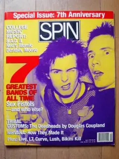 海外雑誌 SPIN スピン Sex Pistols NIRVANA L7