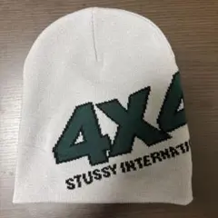 STUSSY ニット帽 ビーニー 4X4 ロゴのサムネイル