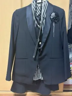 美品 5点セット デコラピンキーズ 入学 卒業 式 160 cm