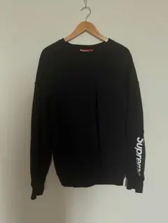 定価4万円代 大特価Supreme ブラック スウェット トレーナー - メルカリ