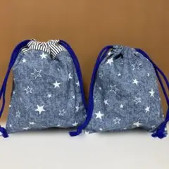 No.1014 巾着袋　2個セット