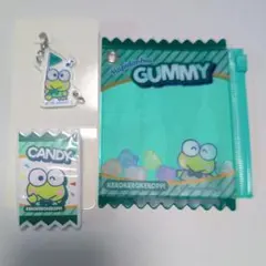 ケロケロケロッピ　アクリルクリップ　アクリルチャーム　ファスナーケース