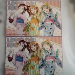 ラブライブ！サンシャイン!! 浴衣ポストカード 2枚セット