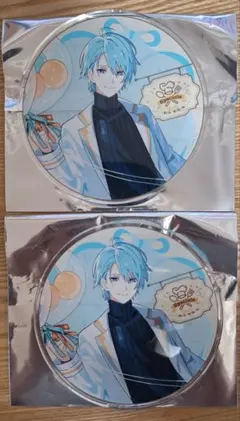 にじさんじ 渚トラウト アクリルコースター2枚 Speciale×Gratte