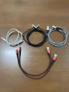 【まとめ売り】USB Lightning ケーブル 5本