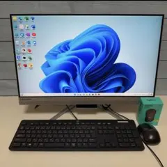 Win11 オフィス付Corei5 メモリ8GB LENOVOデスクトップPCのサムネイル