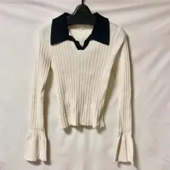 SHEIN DAZY スプリットカフセーター