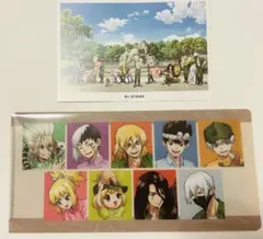 Dr.STONE 東武動物公園 コラボ　特典 クリアファイル ポストカード