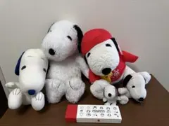 スヌーピー　ぬいぐるみ　まとめ売り　5つセット　おまけ付き