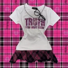 姫ギャル　平成ギャル　森ガール　フェアリーグランジ 00s トップス　Y2K