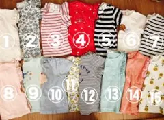 【プティマイン】【ブリーズ】Tシャツ 女の子　まとめ110cm オススメ⭐︎