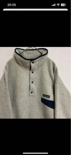 【即完売品】patagonia パタゴニア シンチラ オートミール 美品
