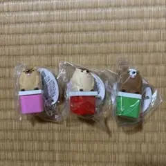叫ぶ！マーモットスイッチ　キーホルダー　3種