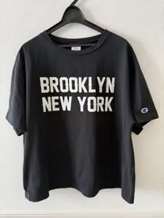 JOURNAL STANDARDレリューム チャンピオン別注プリントTシャツ黒