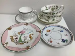 329 8点 ウェッジウッド ティーカップ＆ソーサー お皿 セット 食器