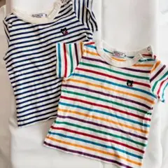 DOUBLE.B ミキハウス Tシャツ 2枚セット 70