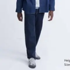 UNIQLO ワイドフィットジーンズ 32（81.5）カラー67Blue