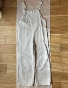 ZARAザラ デニム サロペット ライトグレー S