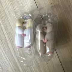 すきまハムスター 2個セット　ジャンガリアンプディング　ゴールデンシナモン