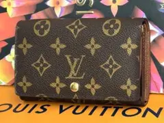 美品！新型ルイヴィトン　ポルトモネ・ビエ　トレゾールL字形ファスナー二つ折り財布