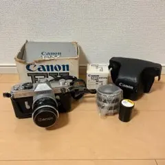 Canon FX FL50mm F1.8 動作未確認 現状品 ケース付 - メルカリ