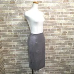 Chaosカオス ランクルシルクラップスカート ブラウン サテンスカート