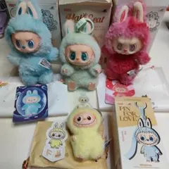 ラブブ　4体セット　エナジー　ハブアシート　イニシャル　正規品　クリスマス