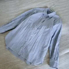 グローバルワーク　ストライプ　フリーサイズ　シャツ　レーヨンのサムネイル