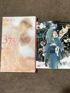 37℃／猫の国へようこそ 杉原理生 BL小説2冊セット