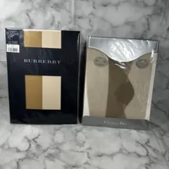 BURBERRY Christian Dior ストッキング　2足セット