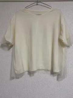 ロペピクニック　チュール　レイヤード　Tシャツ