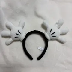 ミッキー手型カチューシャ