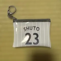 ソフトバンクホークス鷹祭サマーブースト　シークレットポーチ　周東右京のサムネイル