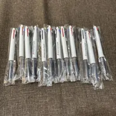 3色ボールペン 12本セット 製薬会社ノベルティ―