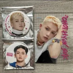 TREASURE☆CHOI HYUN SUK 缶バッジ、クリアカードセット