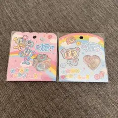 おはじきシールフレーク　エンジェルブルー　2種