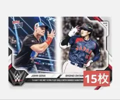 WBC TOPPS NOW ジョン・シナ×大谷翔平Chromeパラレル99シリ - メルカリ