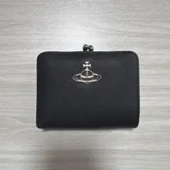 Vivienne Westwood 二つ折り財布 がま口 ブラック