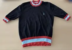 EASTBOY×jouetieコラボ☆半袖ニット☆ブラック☆M