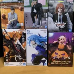 プライズフィギュアまとめ売り6点　リコリス・リコイルのみ開封しています。